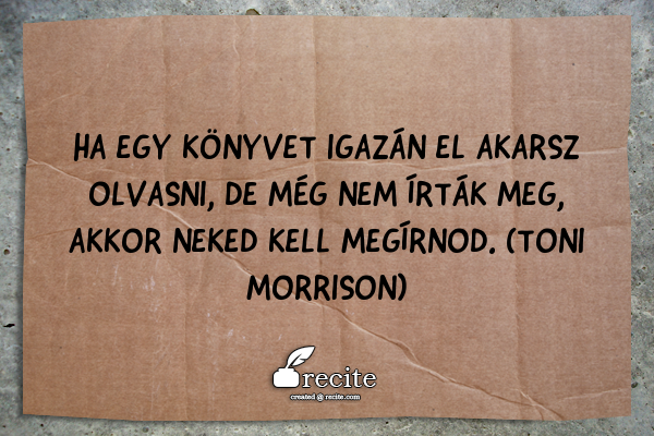 Toni Morrison-idezet